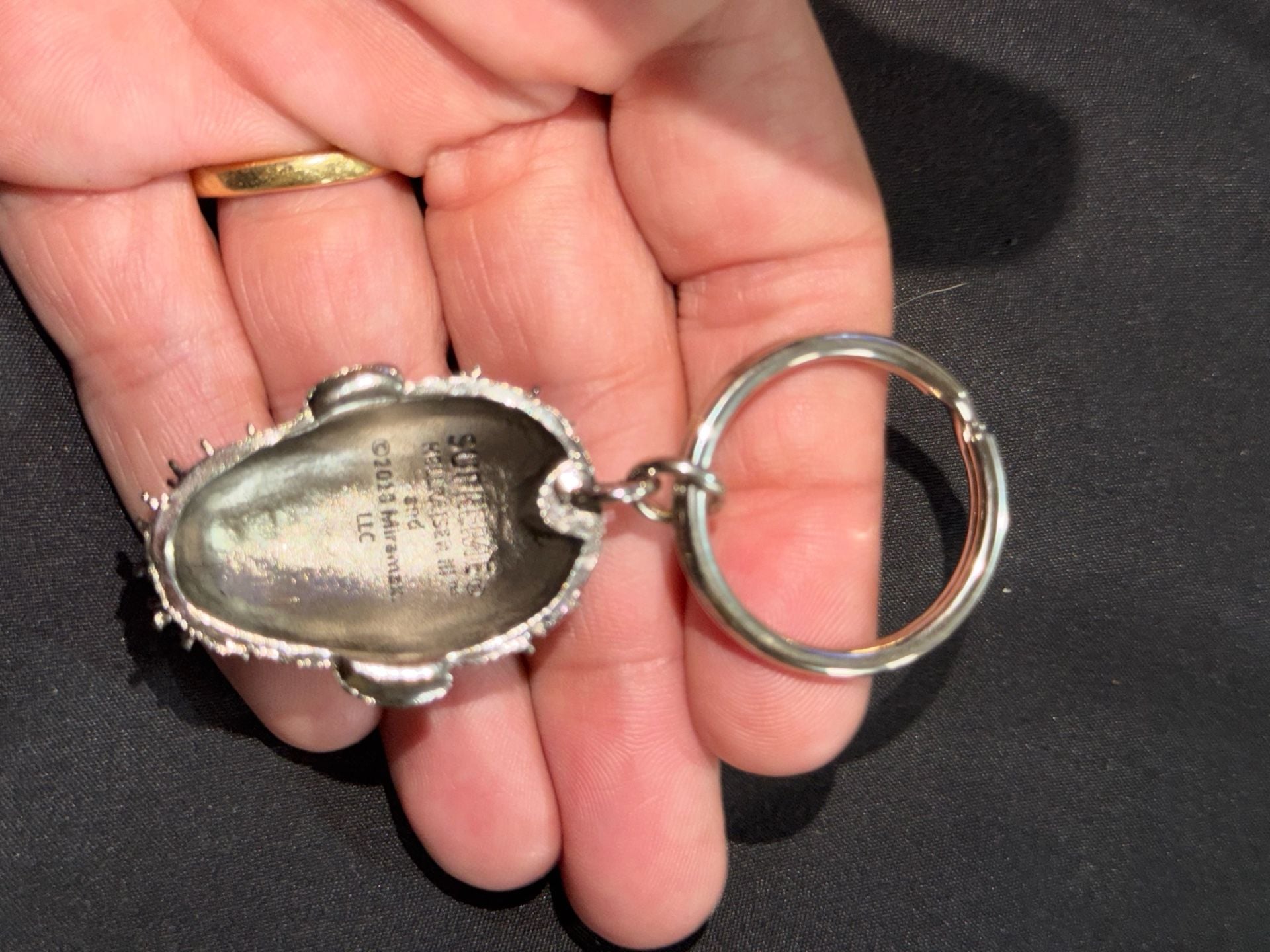Supreme Hellraiser Pinhead Keychain Silver 3