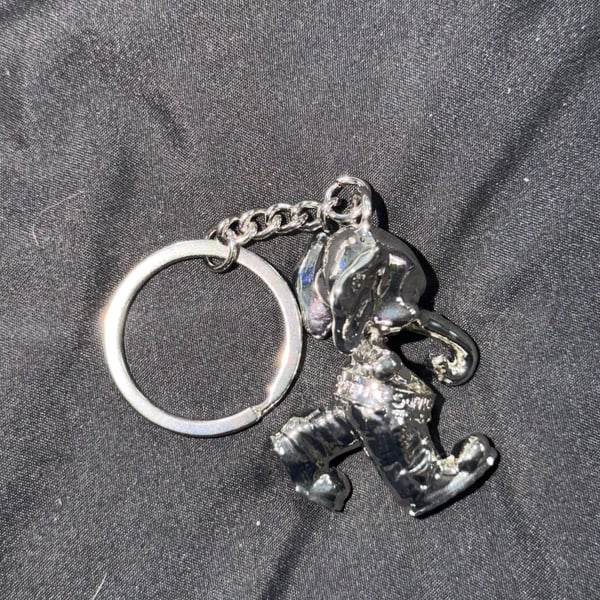 Supreme Elephant Keychain Silver FW22