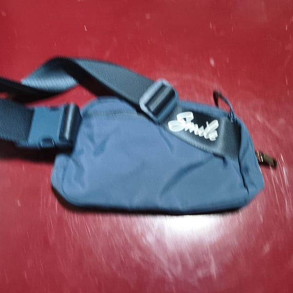 Jeeter Blue Nylon Belt Bag Crossbody Fanny Pack