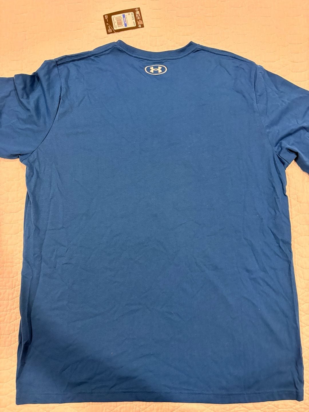 Under Armour Collegiate Crest T-Shirt Men’s XL Varsity Blue Graphic Tee 7