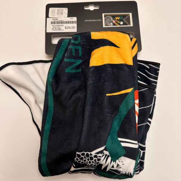 2023 WM Phoenix Open Golf Towel 41x22 TPC Scottsdale Football Golf Sports