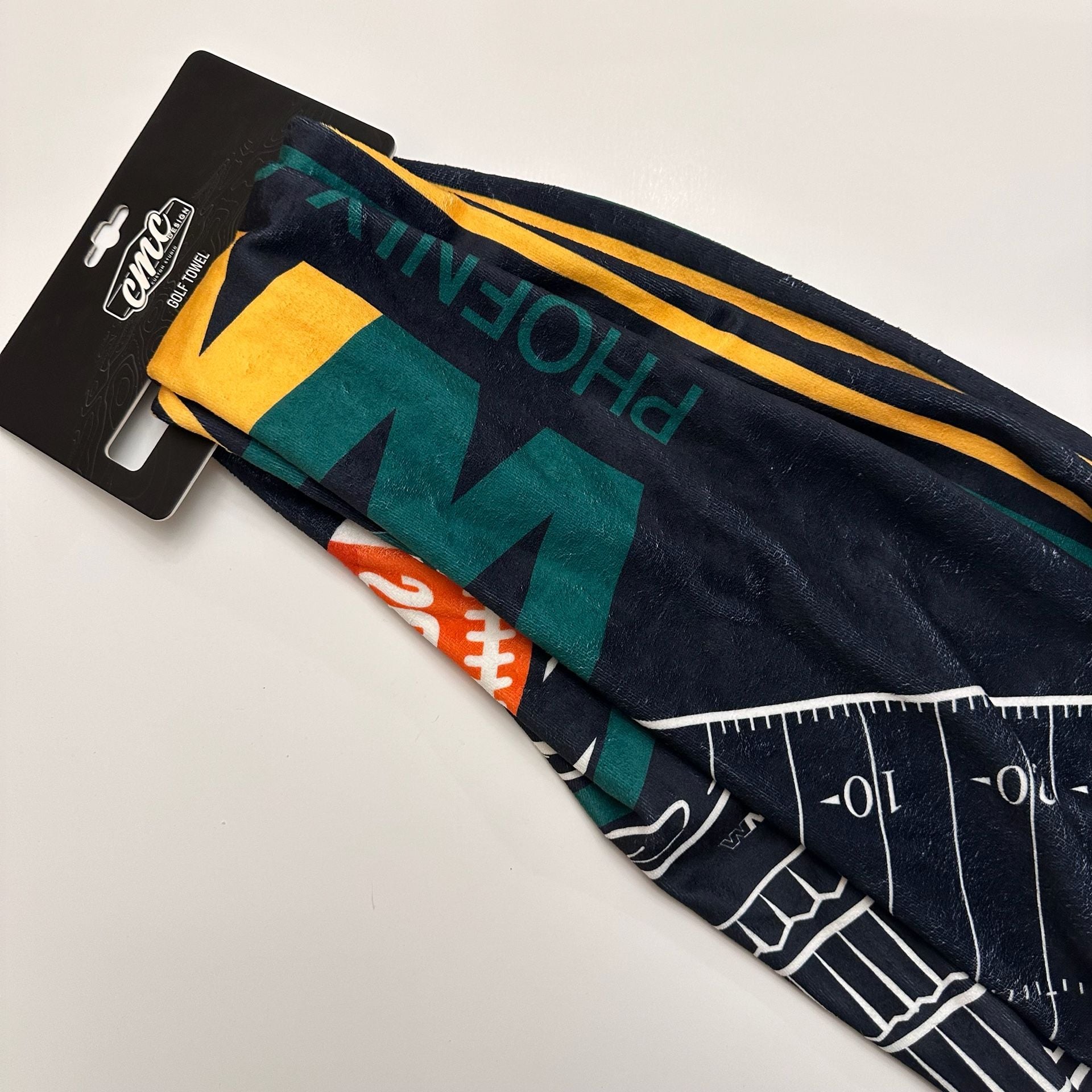 2023 WM Phoenix Open Golf Towel 41x22 TPC Scottsdale Football Golf Sports 2
