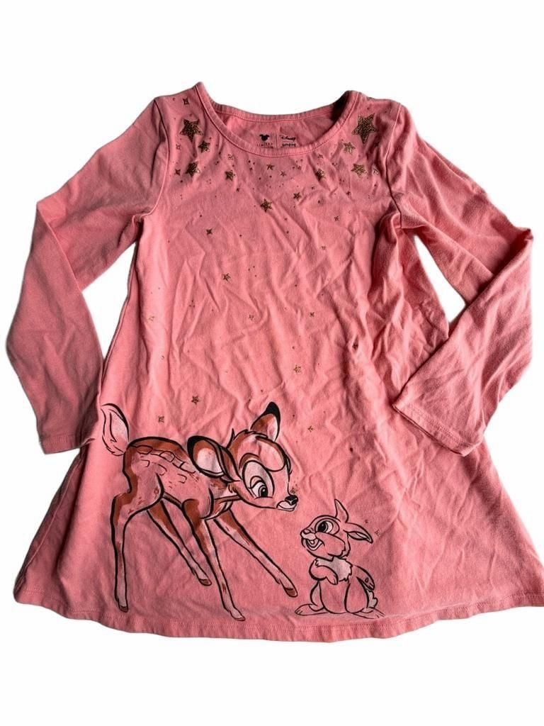 Disney Jumping Beans Bambi Dress Size 5T Pink 1