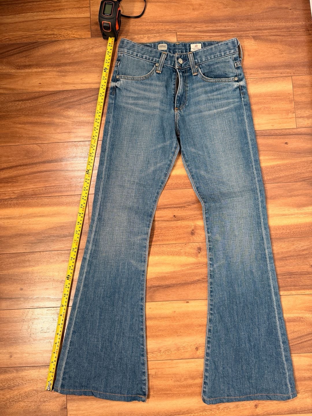 AG Adriano Goldschmied Farrah 70s Bell Bottom Size 26R Jeans 5