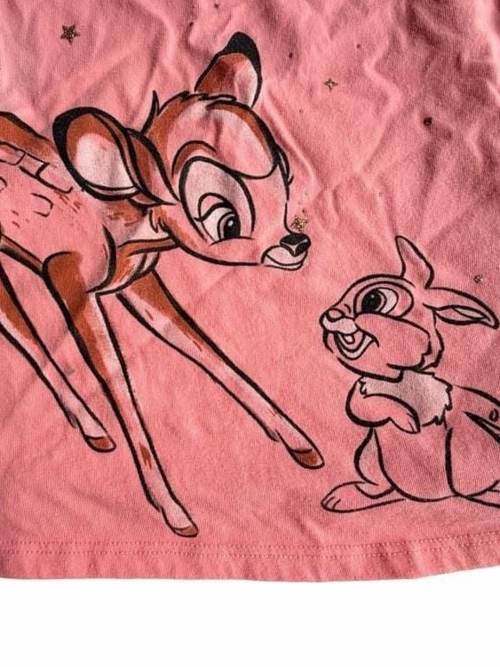 Disney Jumping Beans Bambi Dress Size 5T Pink 2