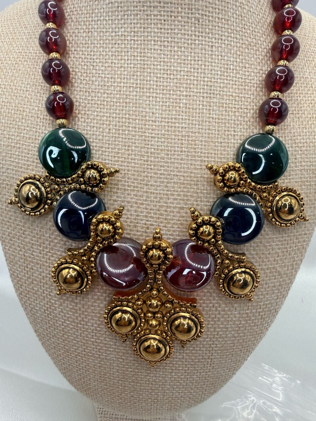 Jose Barrera For Avon Adriatic Collection Statement Necklace 8