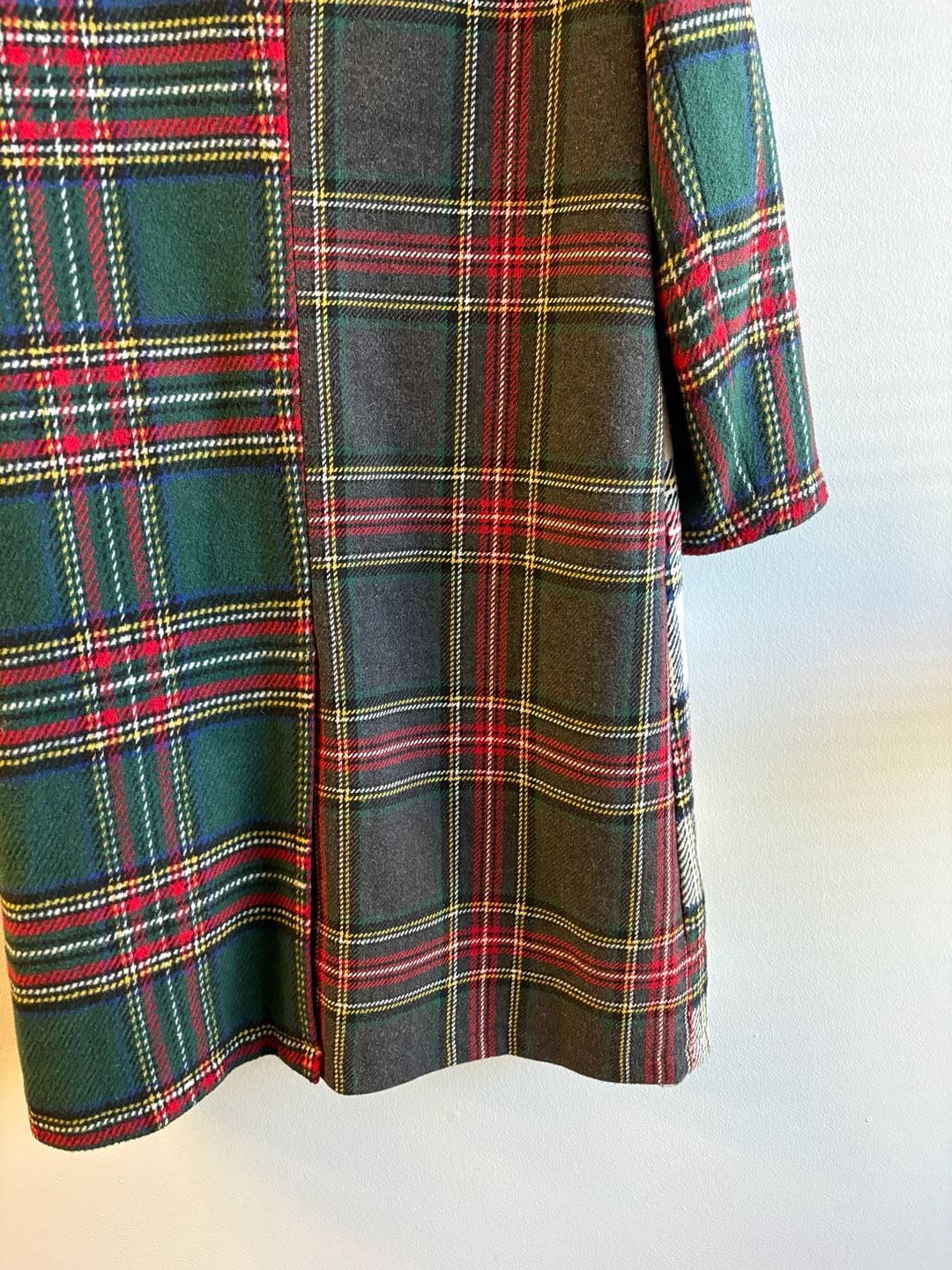 Current Mood Taste Of Fury Mixed Plaid Coat Red Multi 17