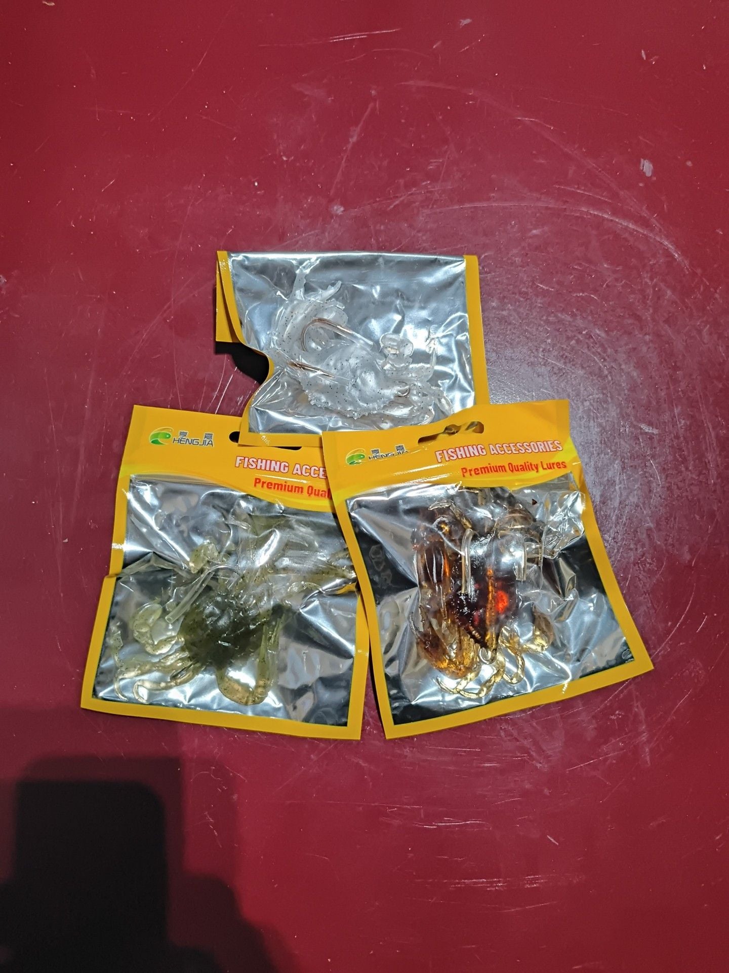 3 HENGJIA Fishing Accessories Crab Soft Fishing Lure 1