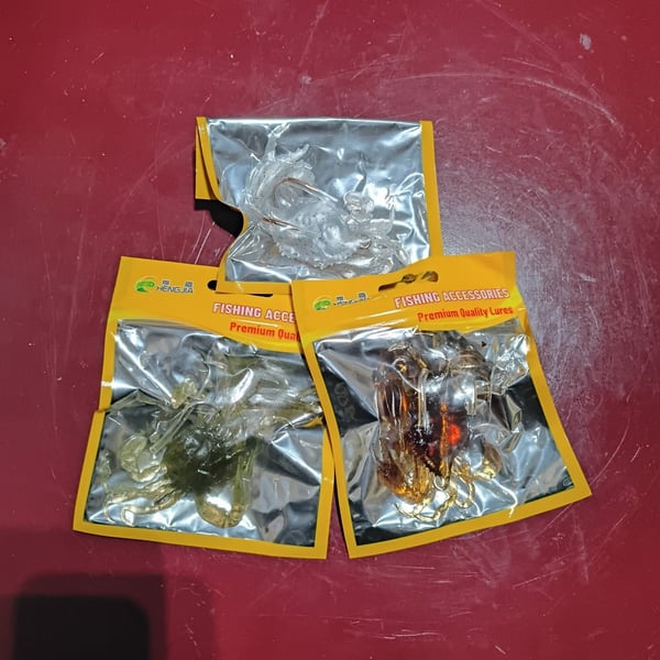 3 HENGJIA Fishing Accessories Crab Soft Fishing Lure