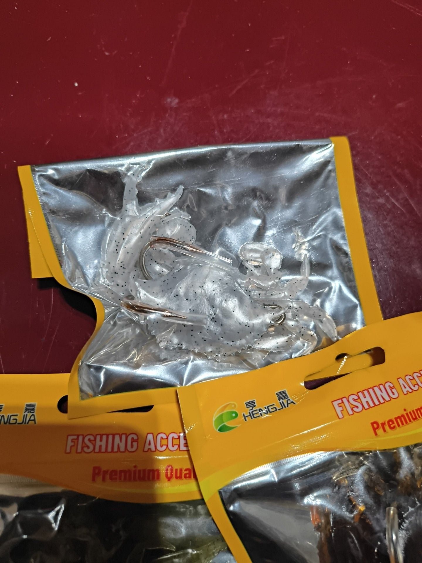 3 HENGJIA Fishing Accessories Crab Soft Fishing Lure 5