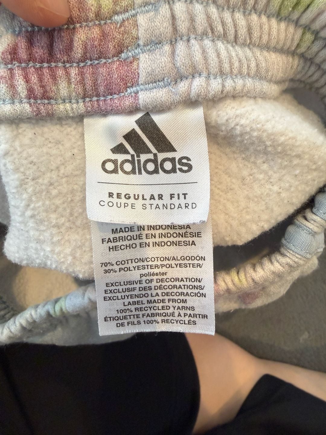 Adidas Cotton Fleece Joggers Size 2T Tie Dye Sweatpants 4