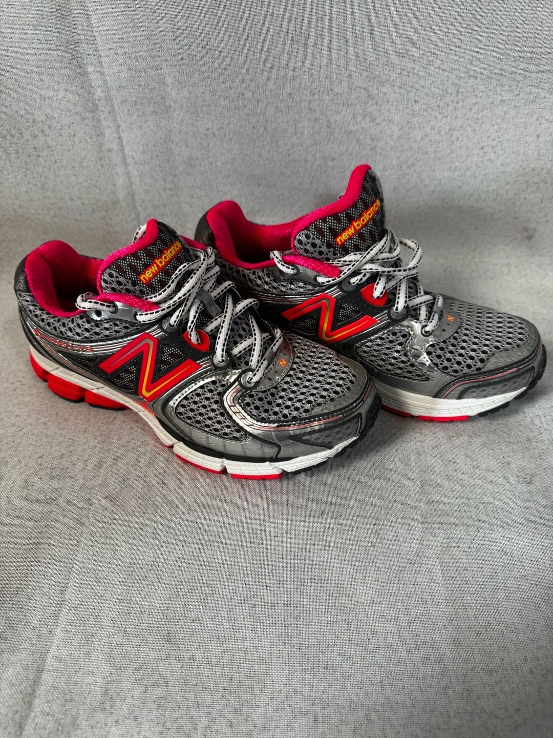 New Balance 860v3 Silver Pink Running Shoes 5
