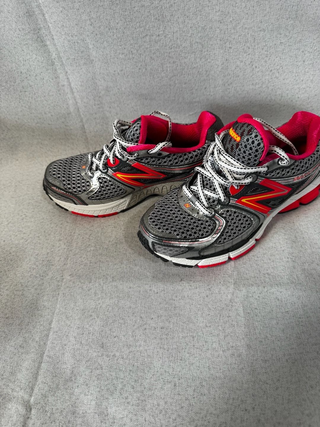 New Balance 860v3 Silver Pink Running Shoes 7