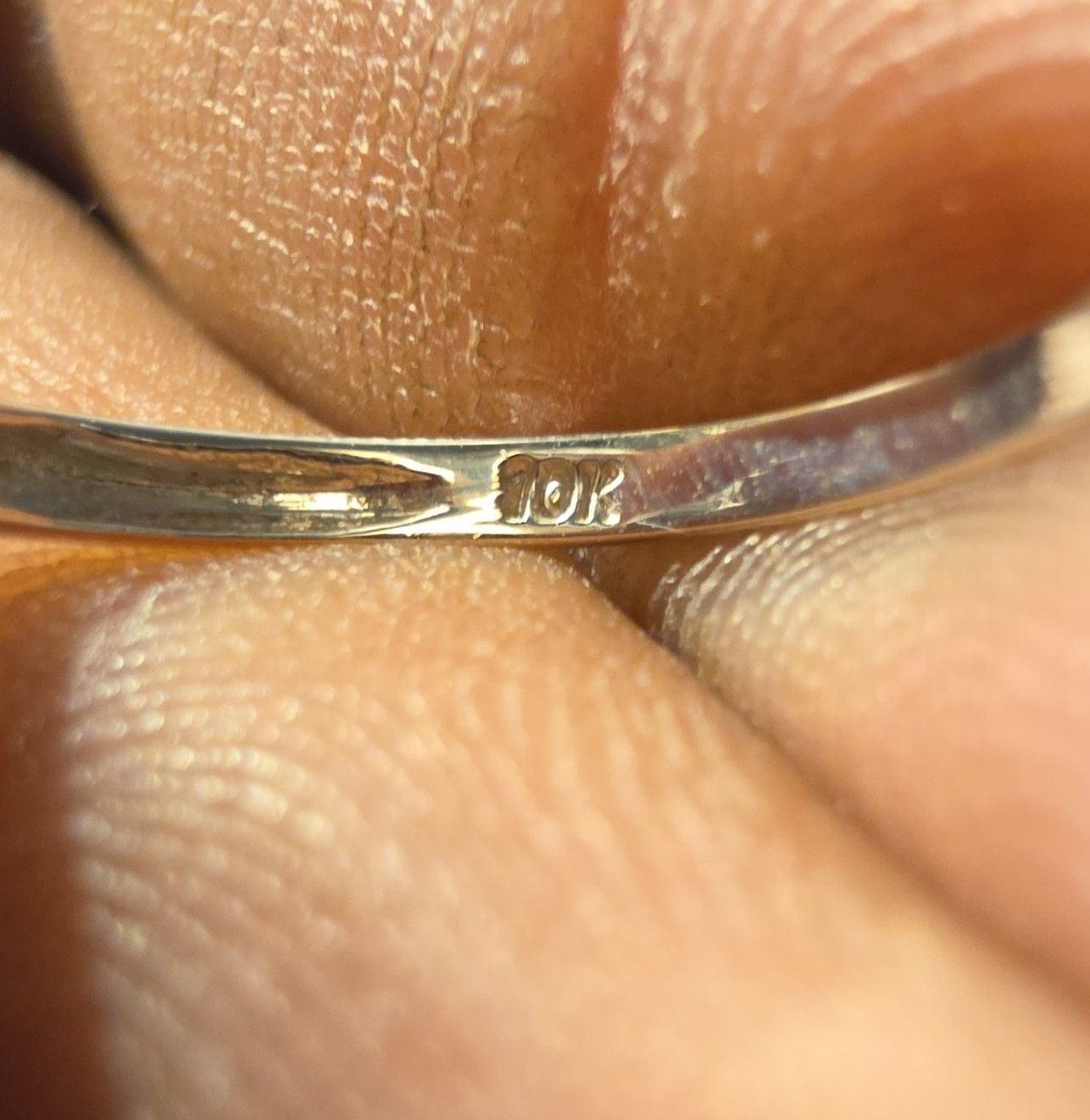 Coleman Black Hills Gold Mystic Topaz 10K White Gold Ring 7