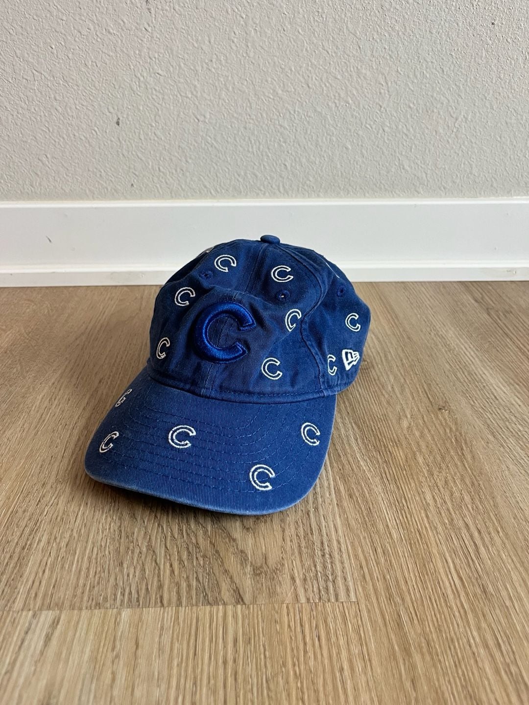 Chicago Cubs, New Era, All Over Embroidered Logo Youth Hat, Game Day, Blue 2