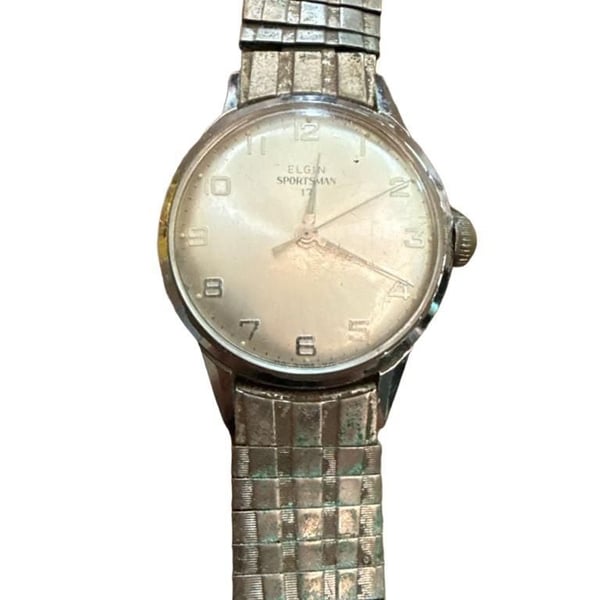 Elgin Sportsman 17 Jewels Vintage Mechanical Watch