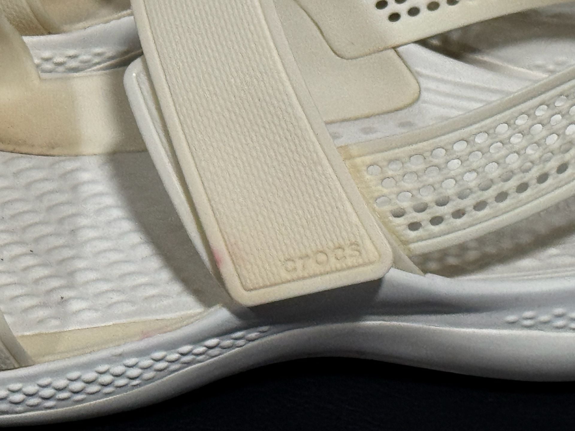 Crocs LiteRide 360 Sandal White Comfort Casual Shoes
Size 7 7