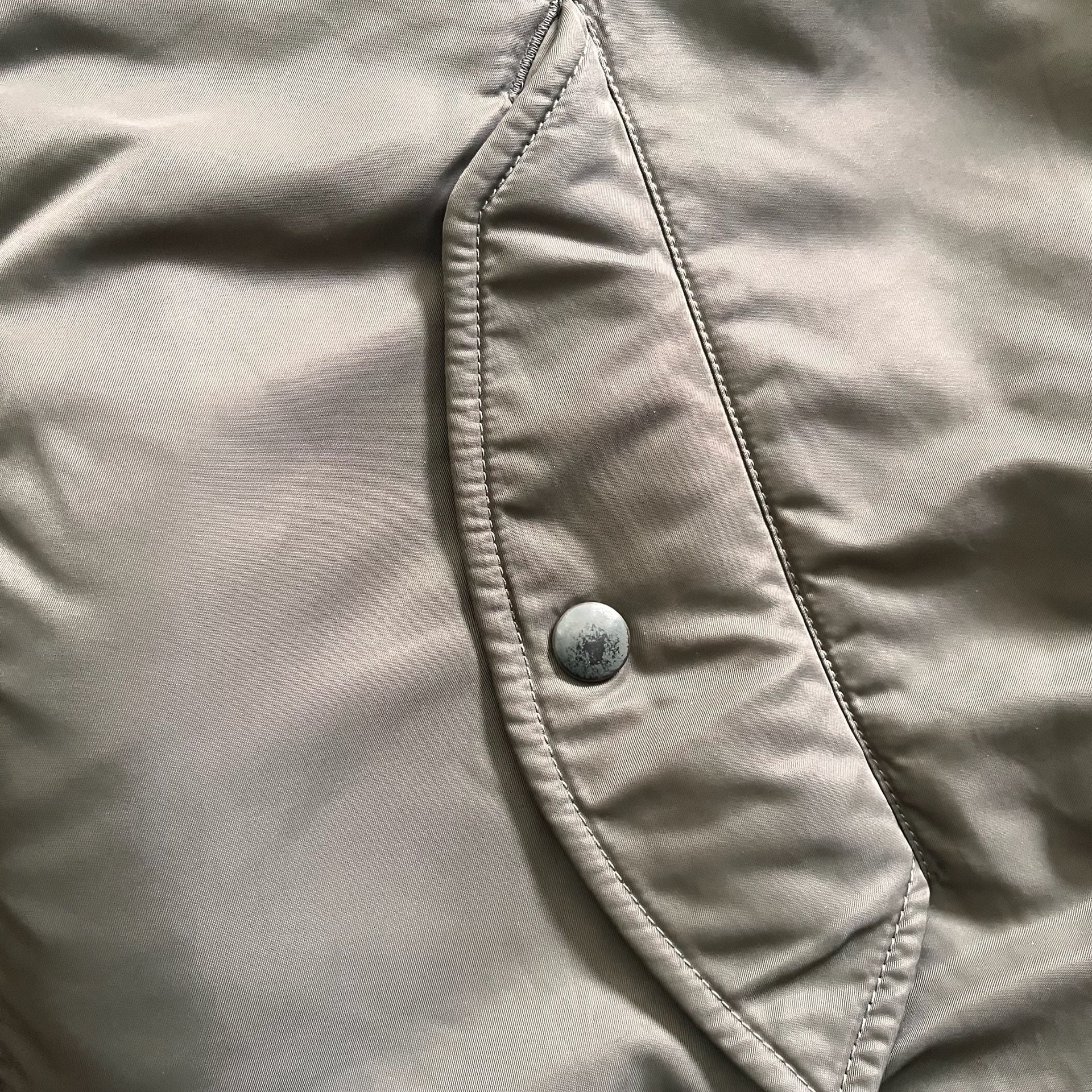 Polo Ralph Lauren MA-1 Flight Jacket Green Military Patches 5
