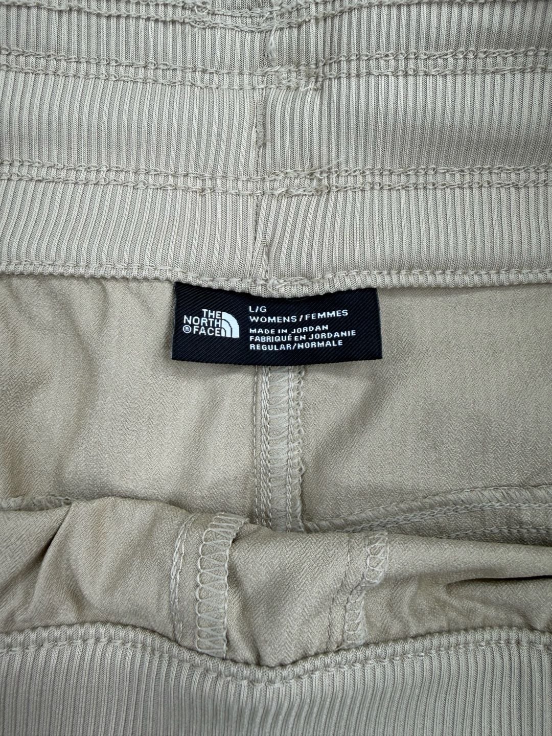 The North Face Shorts Size L Beige Drawstring Outdoor Athletic 5