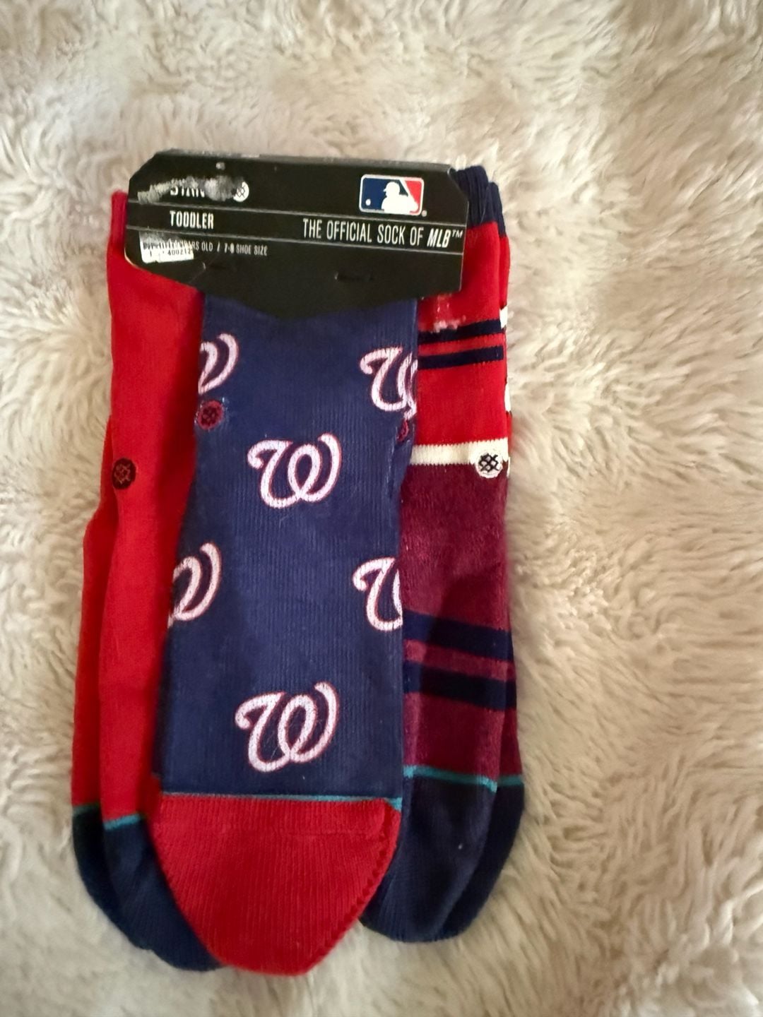 Stance Washington Nationals Toddler 7-8 Shoe Size 1