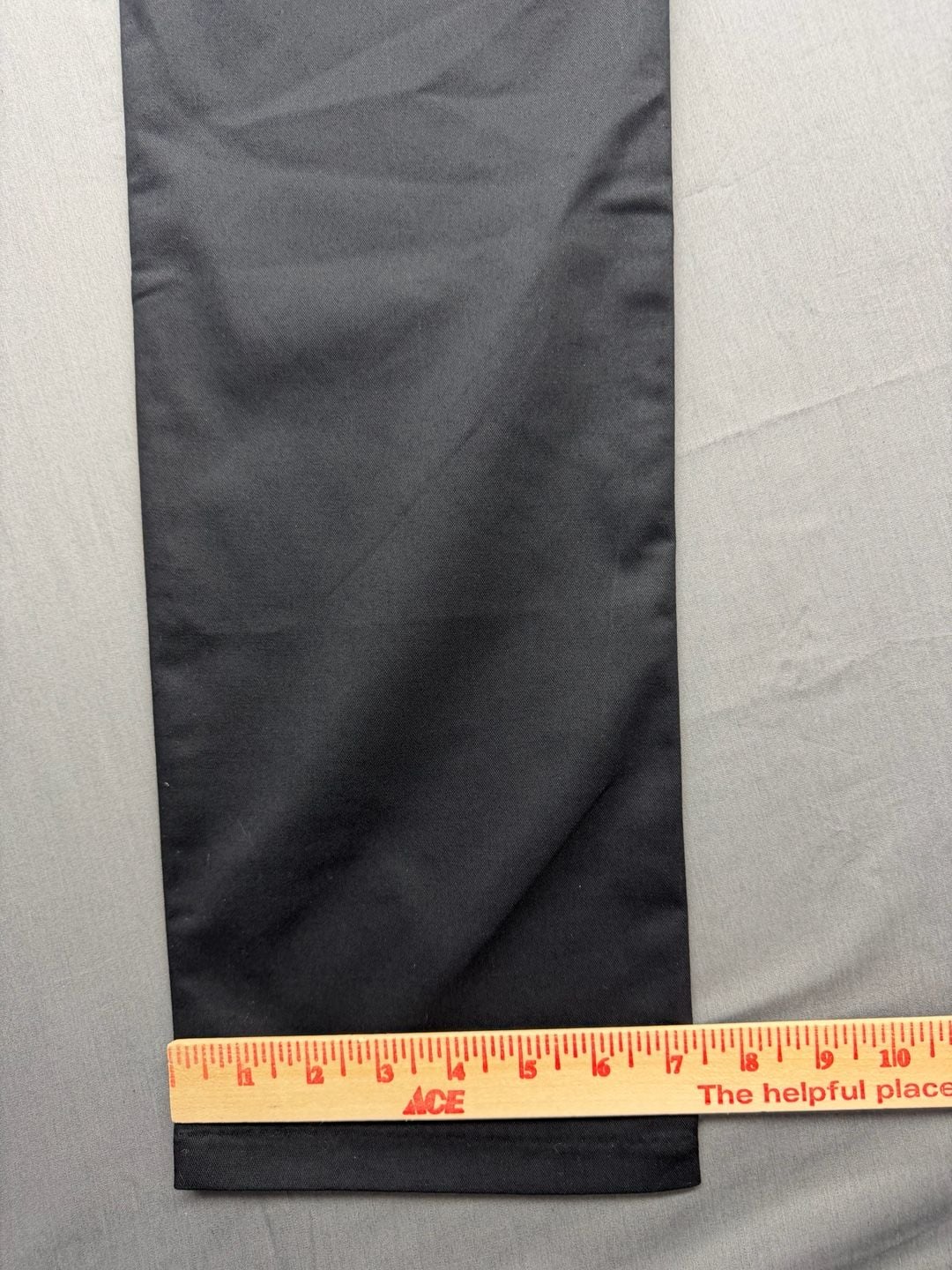 Lee Straight Leg Mid Rise Size 4 Medium Black Wrinkle Free Pants 7