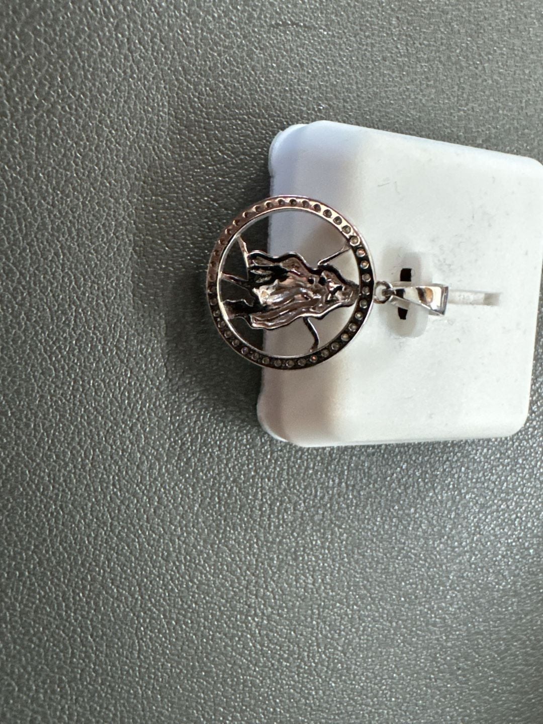 Moissanite 925 Silver Virgo 0.25CTW Pendant 4