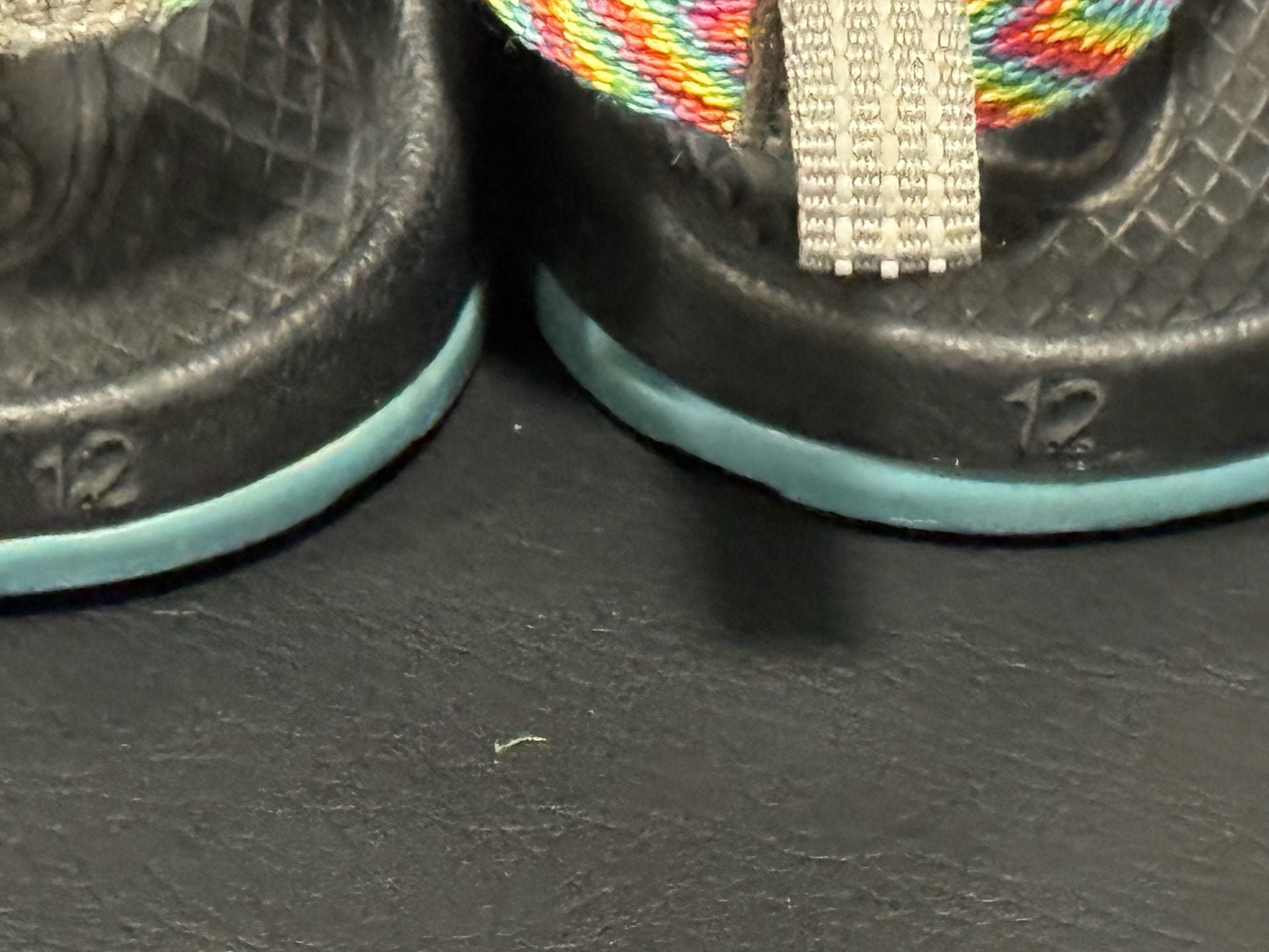 Chaco ZX/2 EcoTread Sandals Multicolor Rainbow Fiesta Girls 12 7