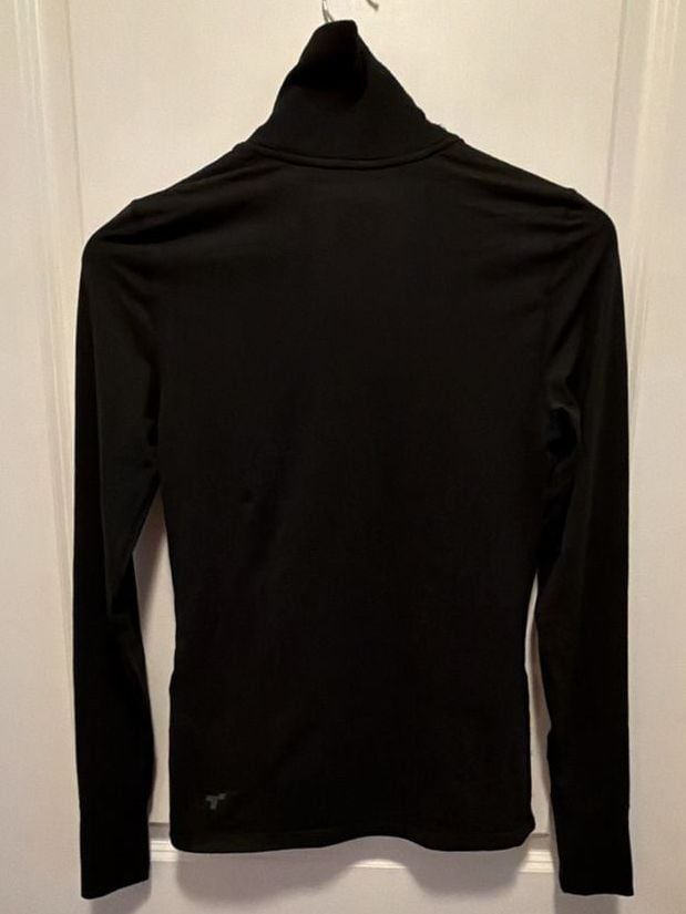 Terramar Climasense 2.0 Turtleneck Size S Black Long Sleeve Top 6