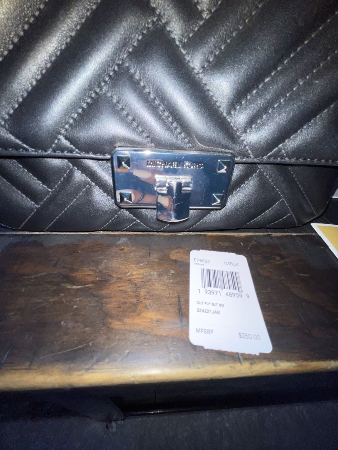 Michael Kors Black Peyton Quilted Medium 3