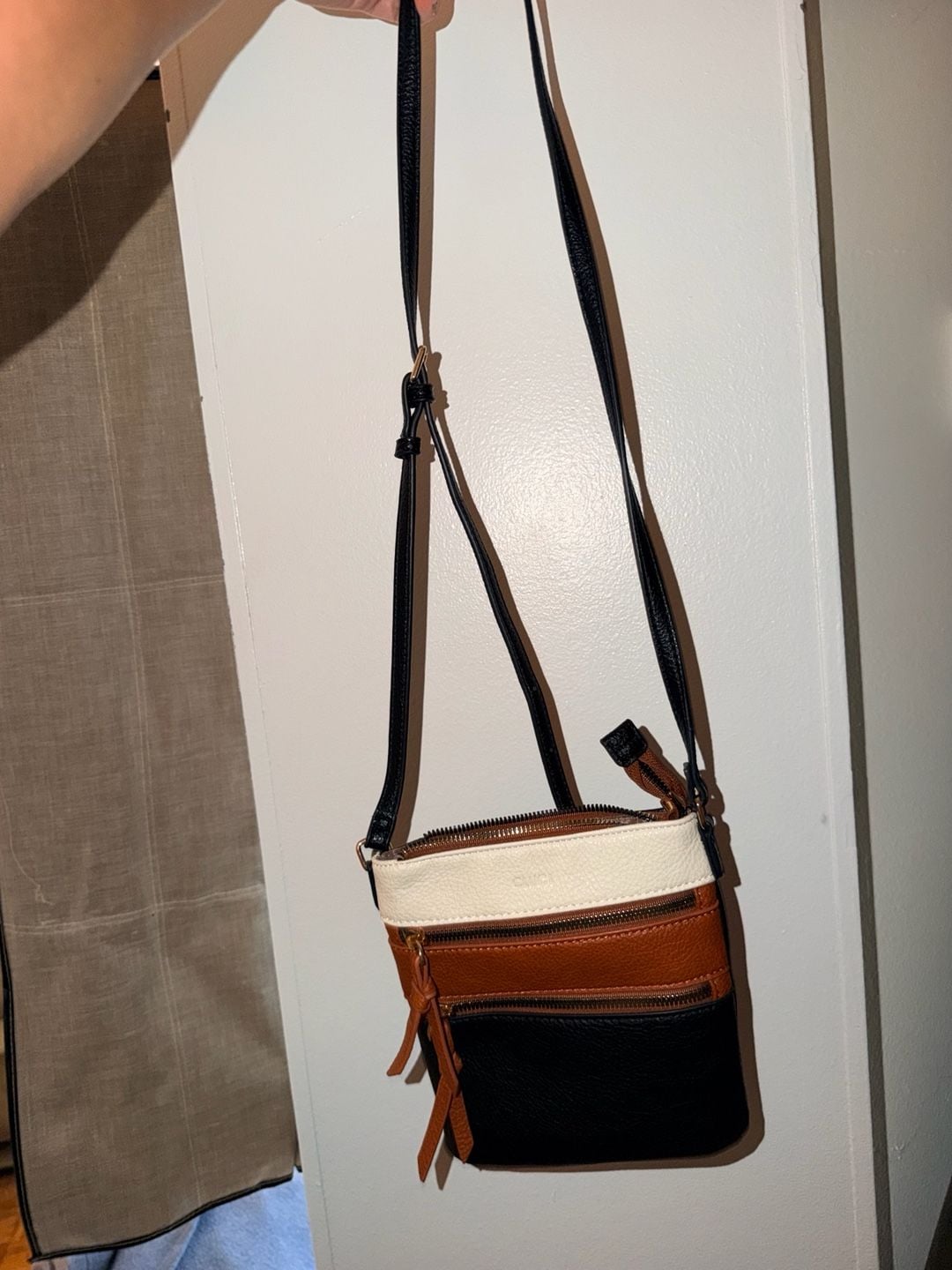CLUCI Crossbody Bag Multi-Color Leather Handbag 2
