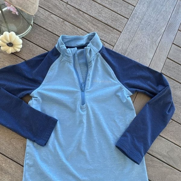 Vineyard Vines Performance 1/4 Zip Pullover Size S Blue