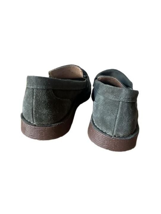 Brioso Clarence Suede Loafers Size 7M Olive Green 5