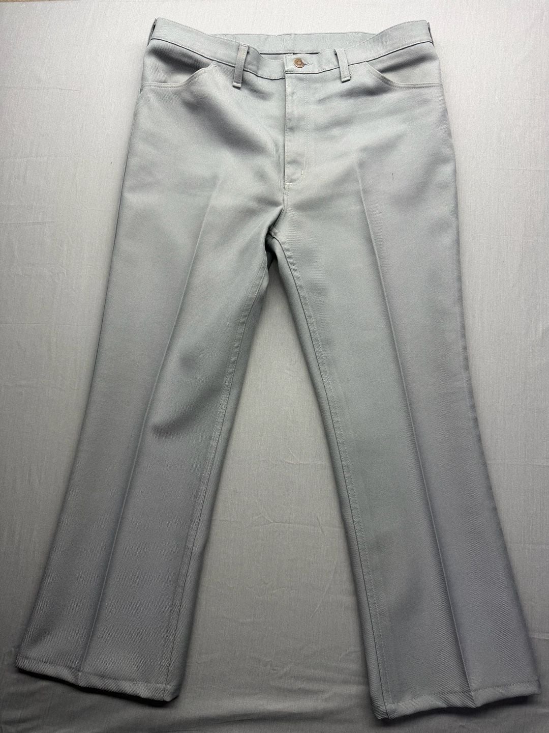 Wrangler Western Dress Pants Gray Polyester 4