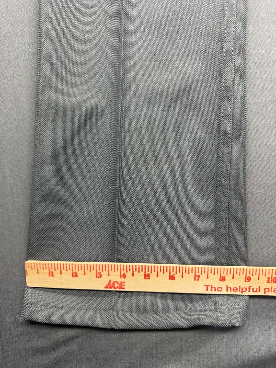 Wrangler Western Dress Pants Gray Polyester 9
