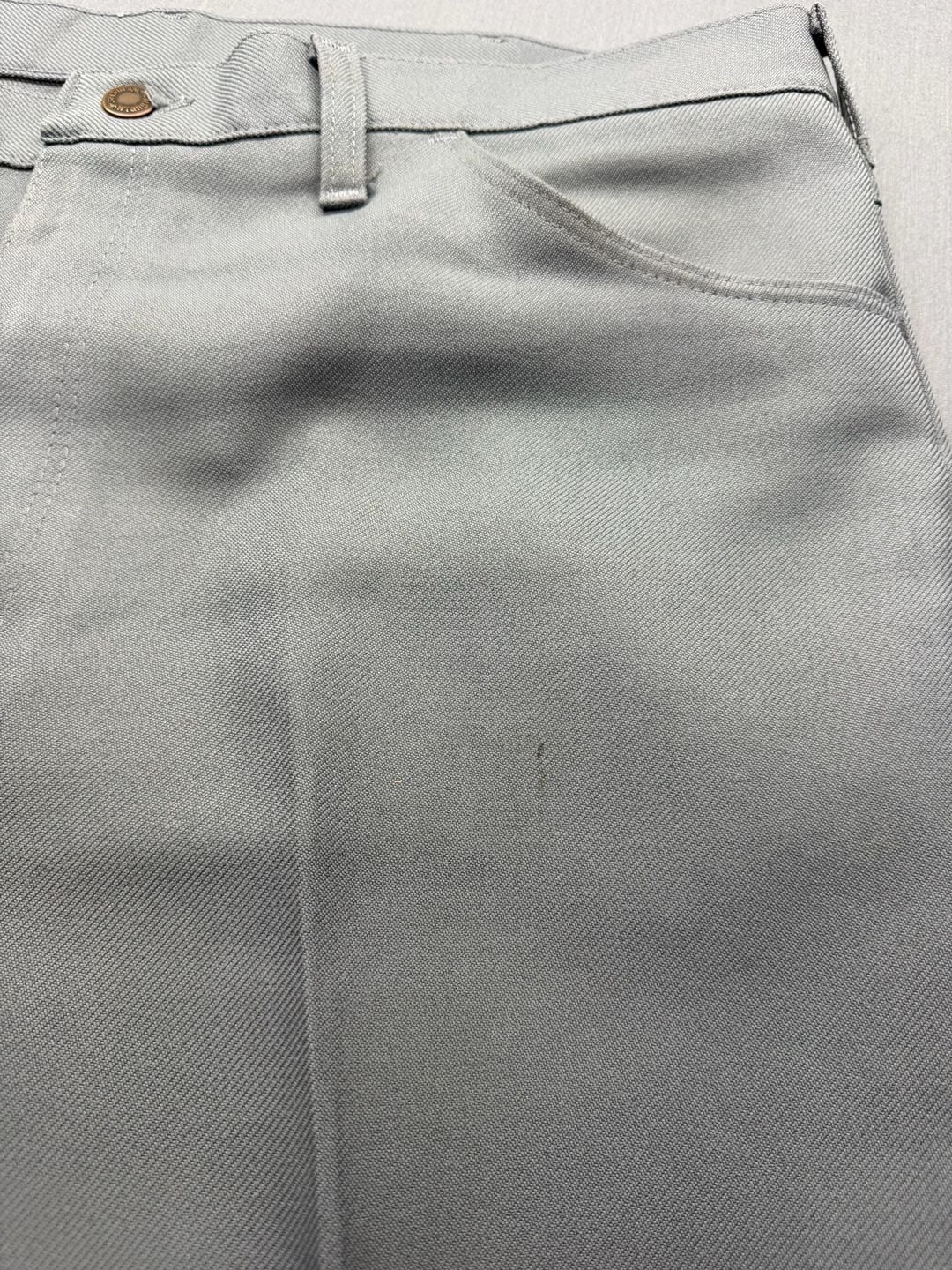 Wrangler Western Dress Pants Gray Polyester 10