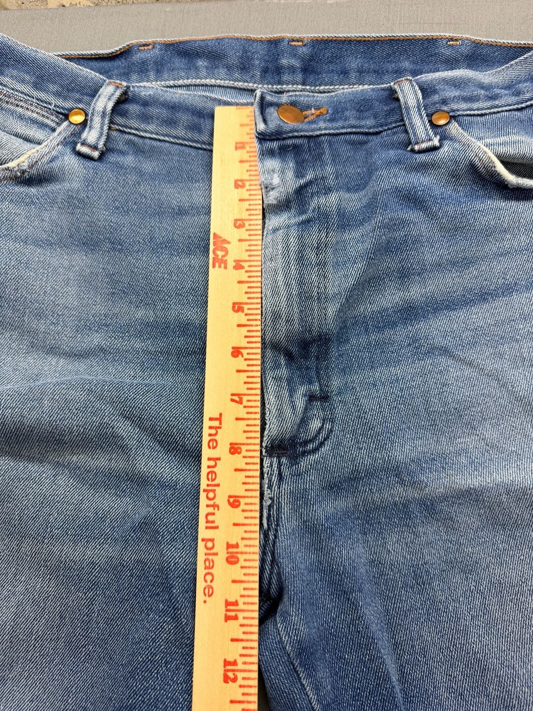 Wrangler Cowboy Cut Denim Jeans Blue 5