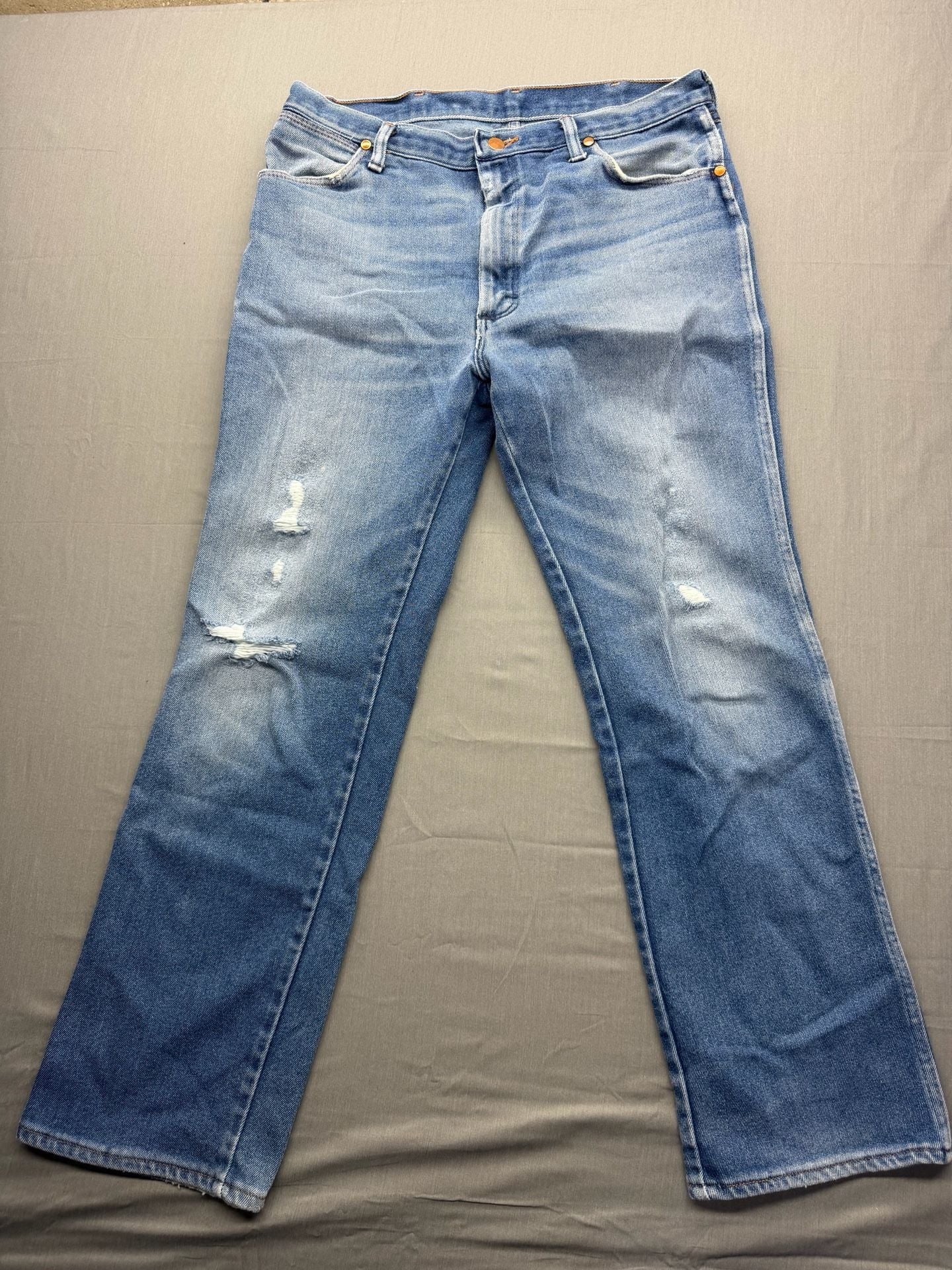 Wrangler Cowboy Cut Denim Jeans Blue 9