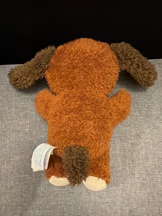 Build-A-Bear Mini Beans Playful Pup Plush Brown Dog Stuffed Animal 3