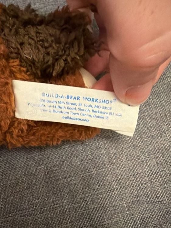 Build-A-Bear Mini Beans Playful Pup Plush Brown Dog Stuffed Animal 4
