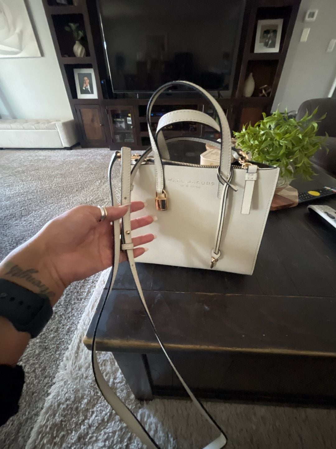 New 100% Authentic Marc Jacobs Mini Grind Handbag Retail $ 350 4