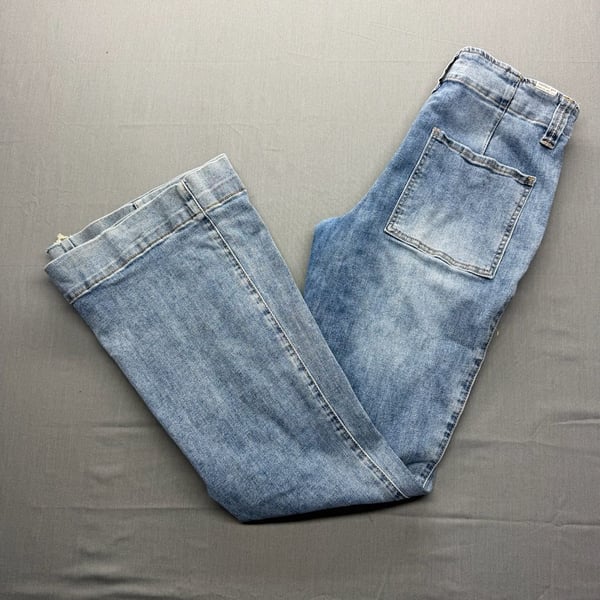 Madden Girl Denim Jeans Light Wash Blue
