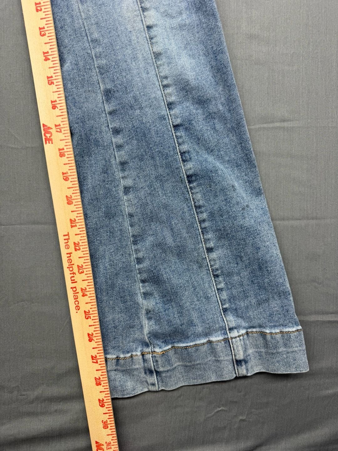 Madden Girl Denim Jeans Light Wash Blue 8