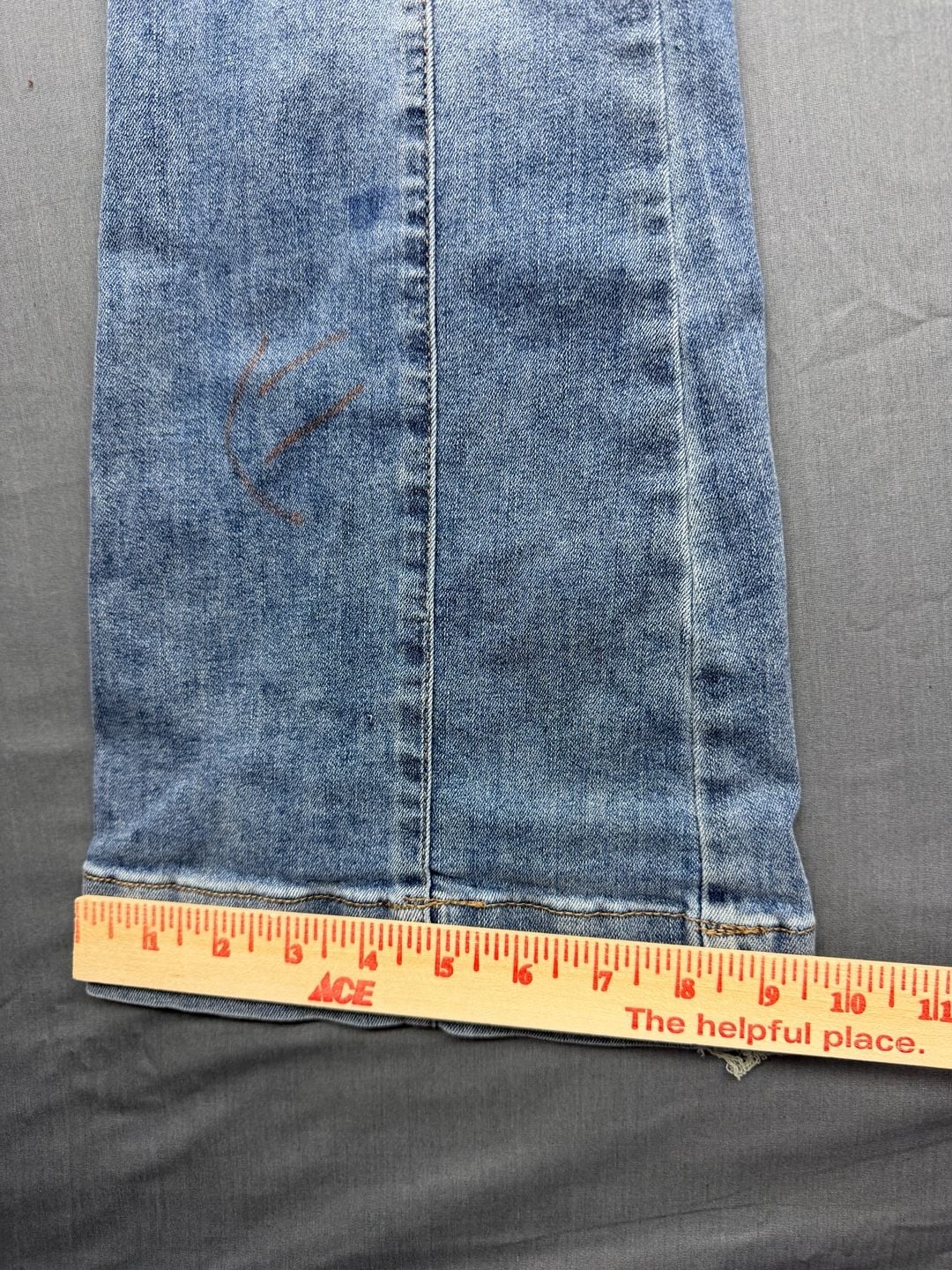 Madden Girl Denim Jeans Light Wash Blue 9