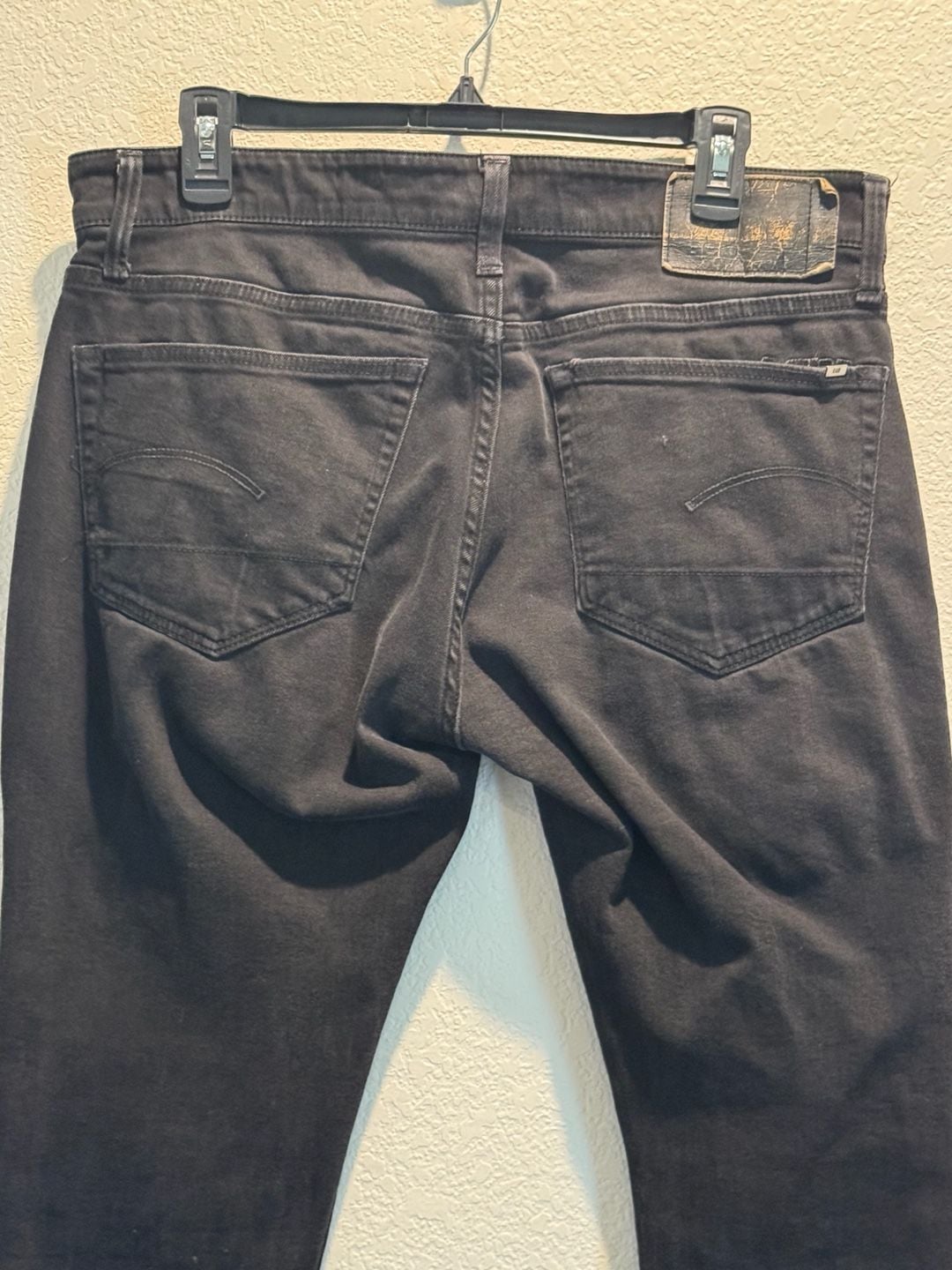 G-Star Raw Black Denim Jeans Black Denim Wash 7