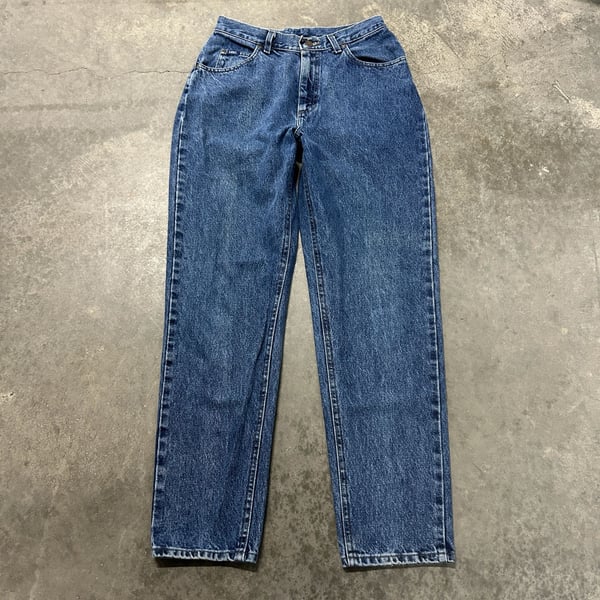 Vintage 90s Lee Original Jeans Women’s High Rise Straight Leg Mom Jeans Dark