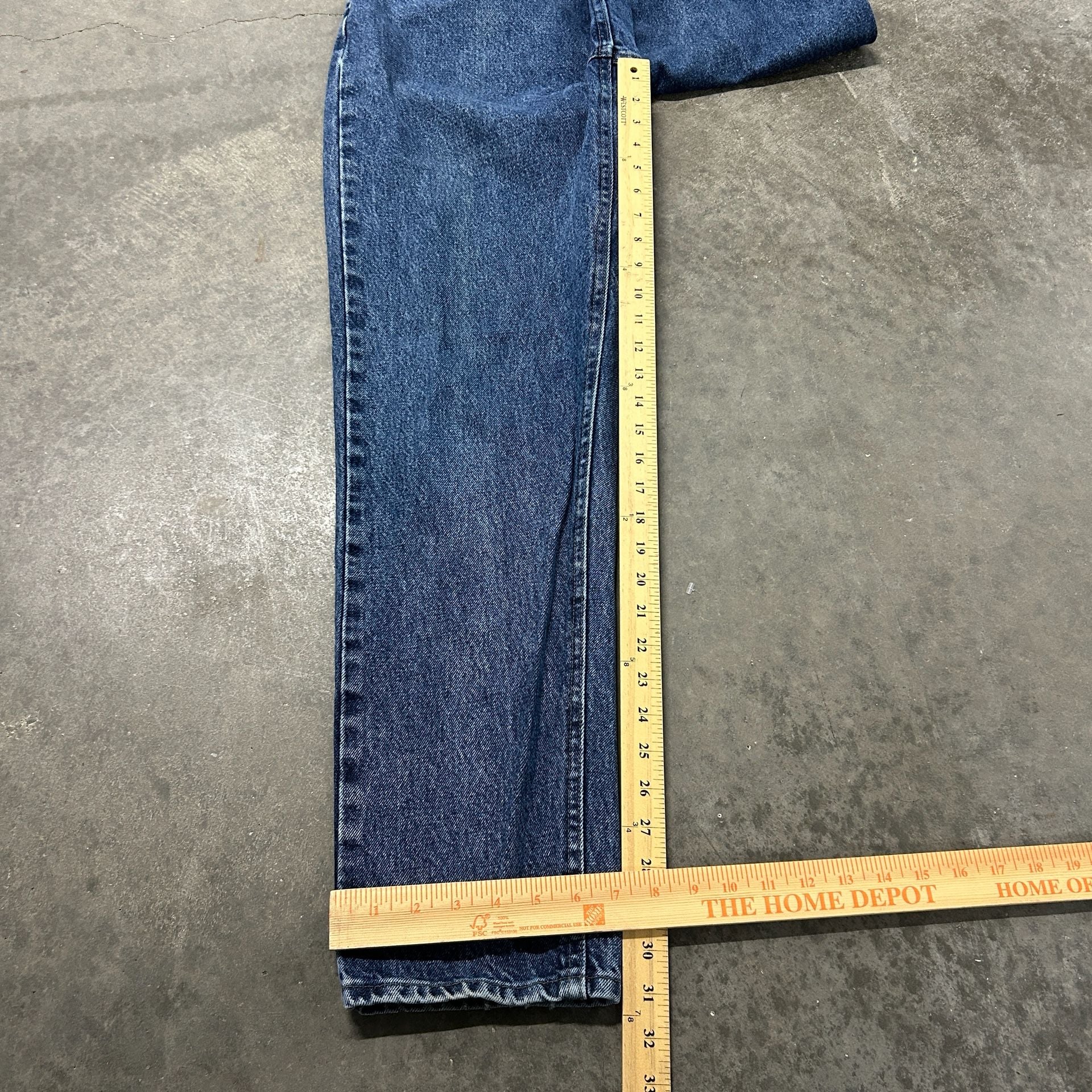 Vintage 90s Lee Original Jeans Women’s High Rise Straight Leg Mom Jeans Dark 8