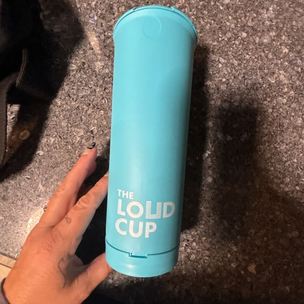 The Loud Cup Insulated Travel Tumbler Blue