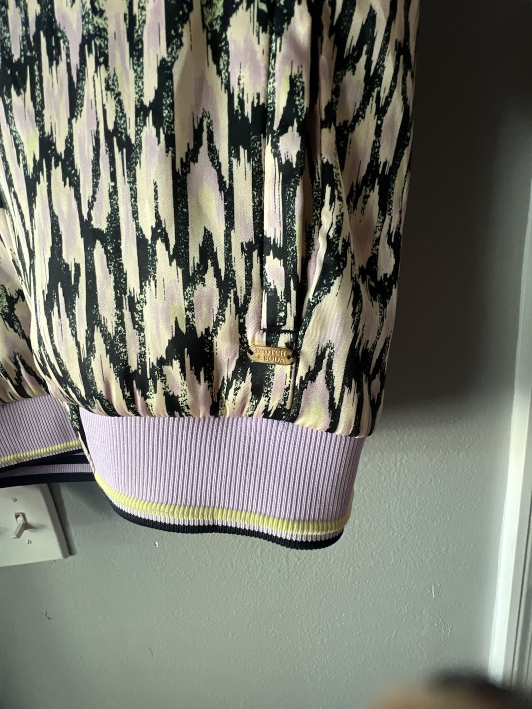 Scotch & Soda Reversible Bomber Jacket Size XS 7