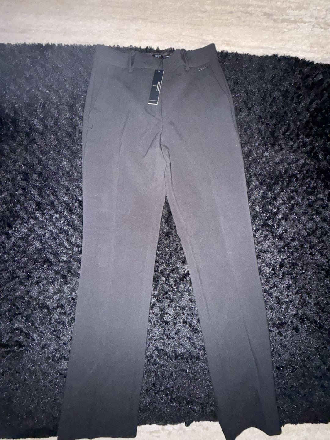 Tahari Pants Size 4 Black Trousers 2