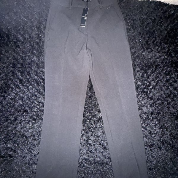 Tahari Pants Size 4 Black Trousers